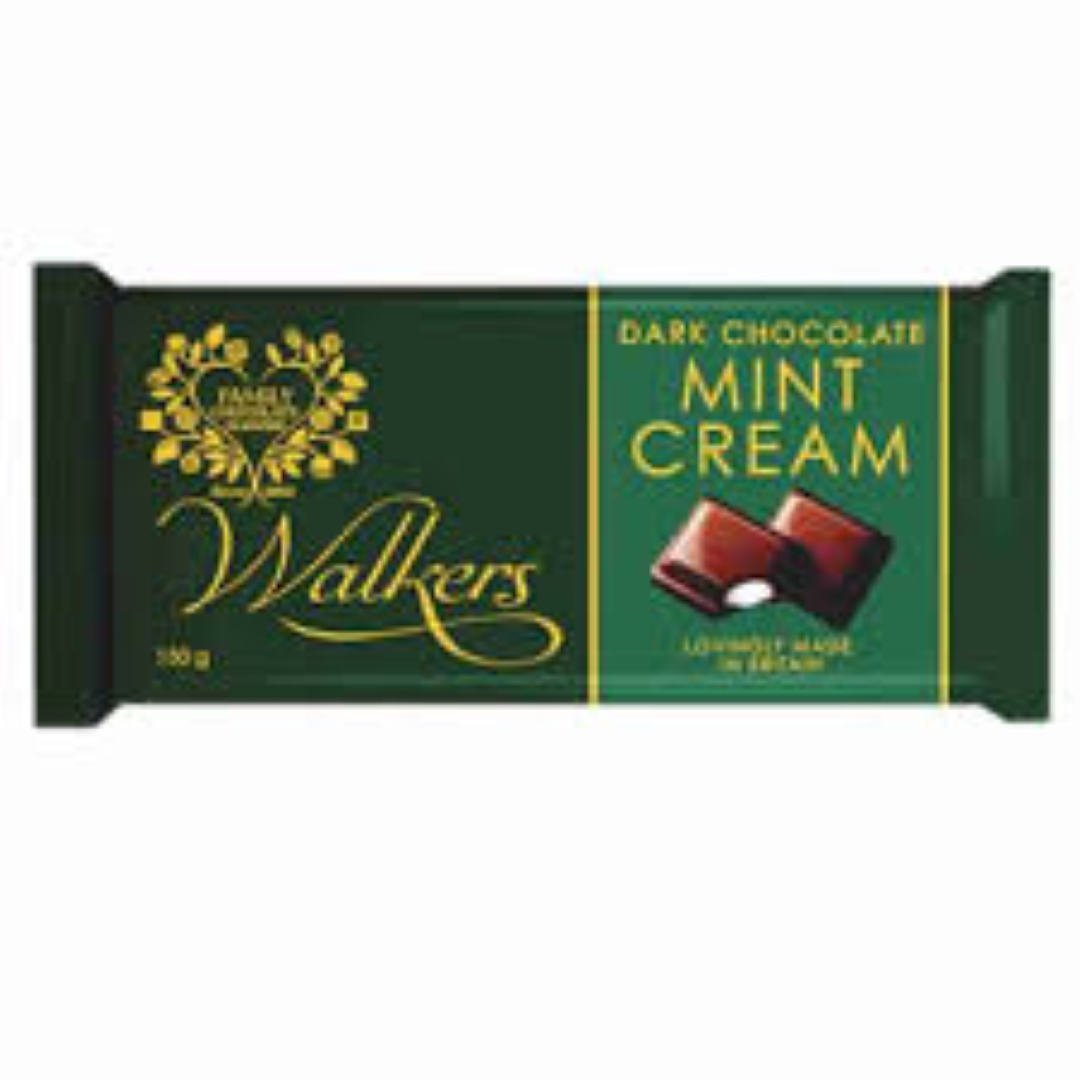 WAKERS MINT CHOC BAR 150G